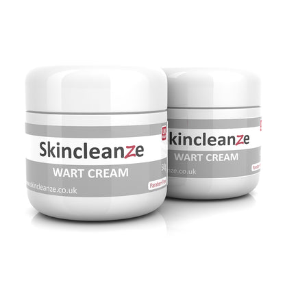 Skincleanze Wart & Verruca Cream (Pack of 2x 50g)